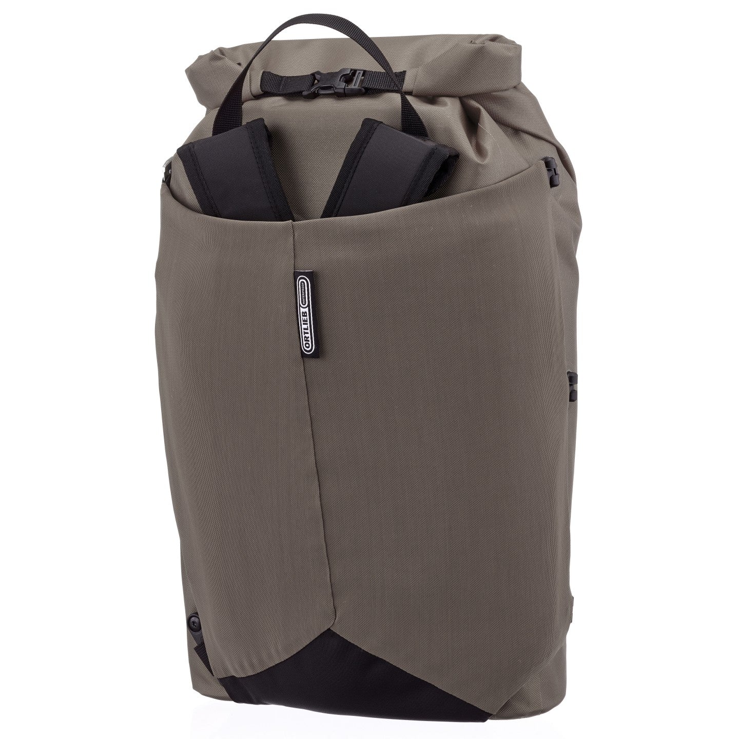 Ortlieb Vario Lite QL2.1 22L bike bag backpack dark sand