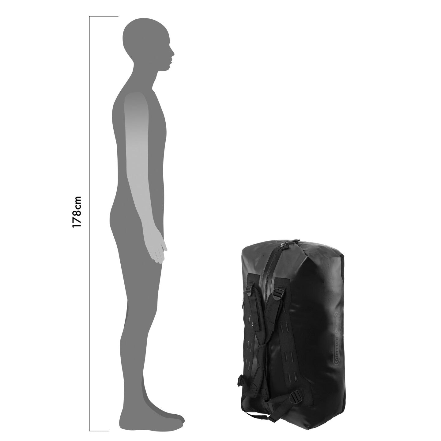 Ortlieb Duffle 110L expedition bag black