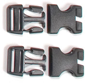 Ortlieb stealth buckles Rack-Pack 25mm black
