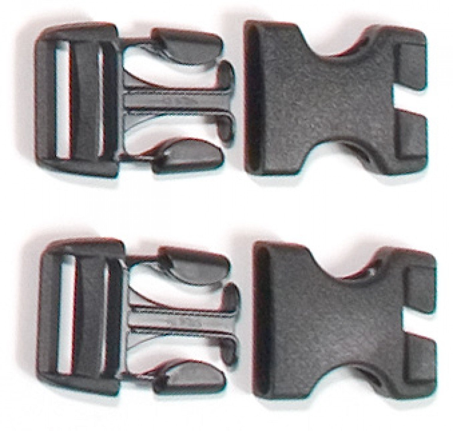 Ortlieb stealth buckles Rack-Pack 25mm black