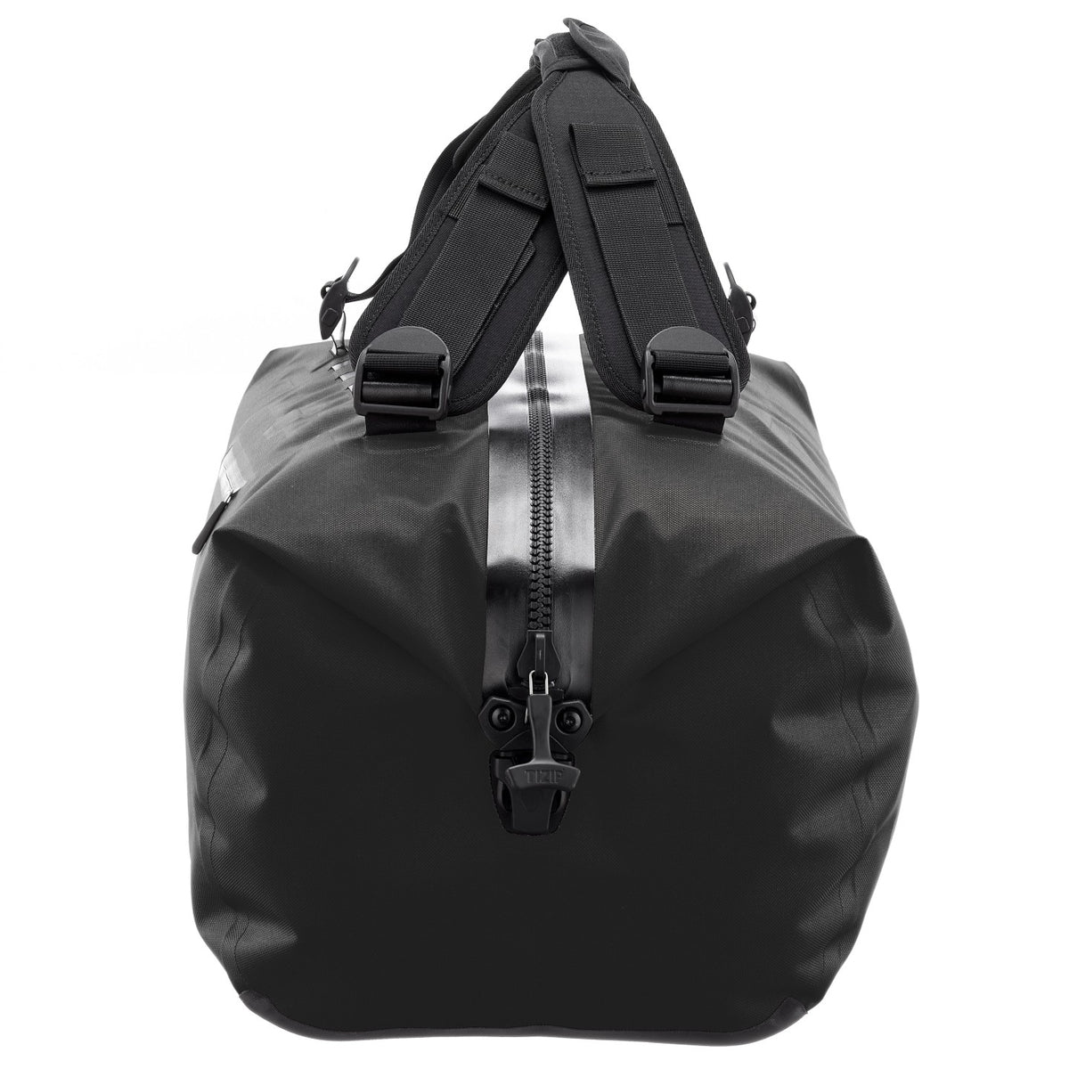 Ortlieb Duffle Lite 60L Black carried as a backpack