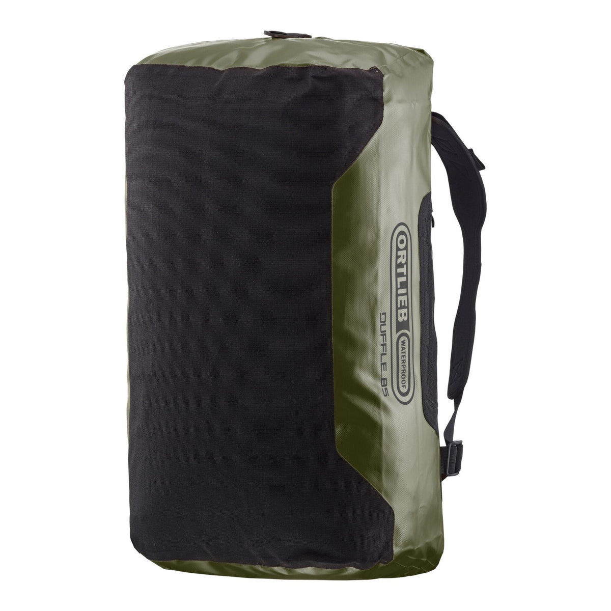 Ortlieb Duffle 85L Olive in use