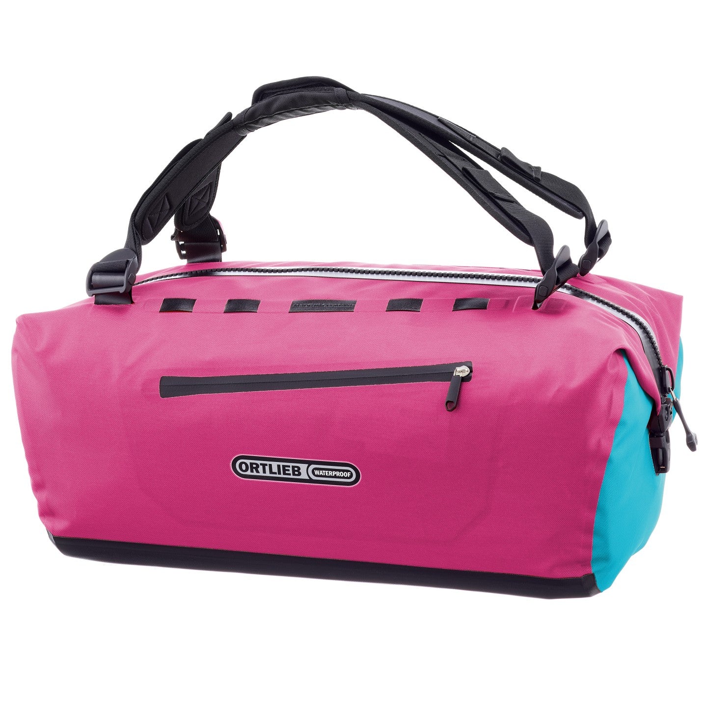 Ortlieb Duffle Lite Cyber travel bag cyber pink cyber blue