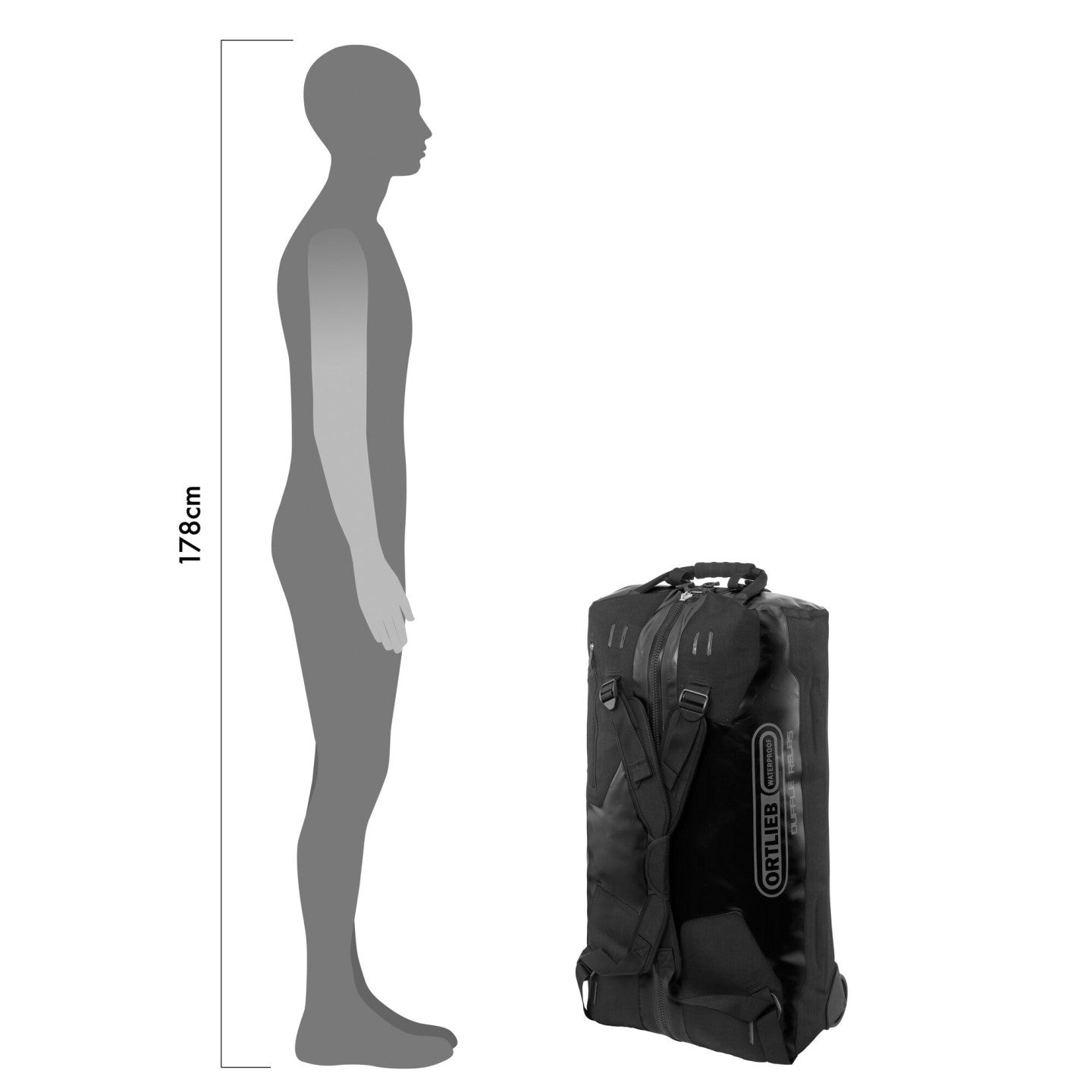 Ortlieb Duffle RS 85L expedition bag black