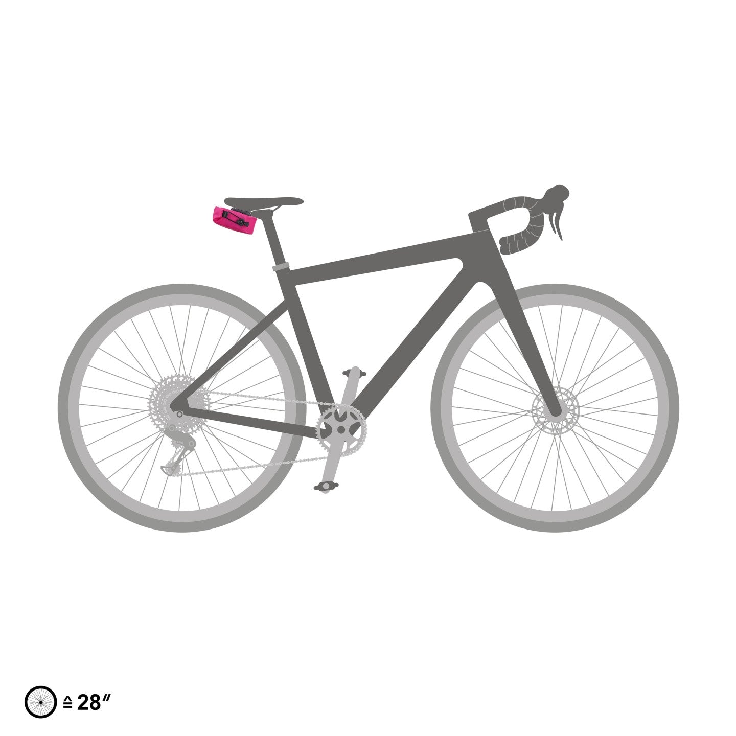 Ortlieb Micro-Bag Cyber seat post mount detail