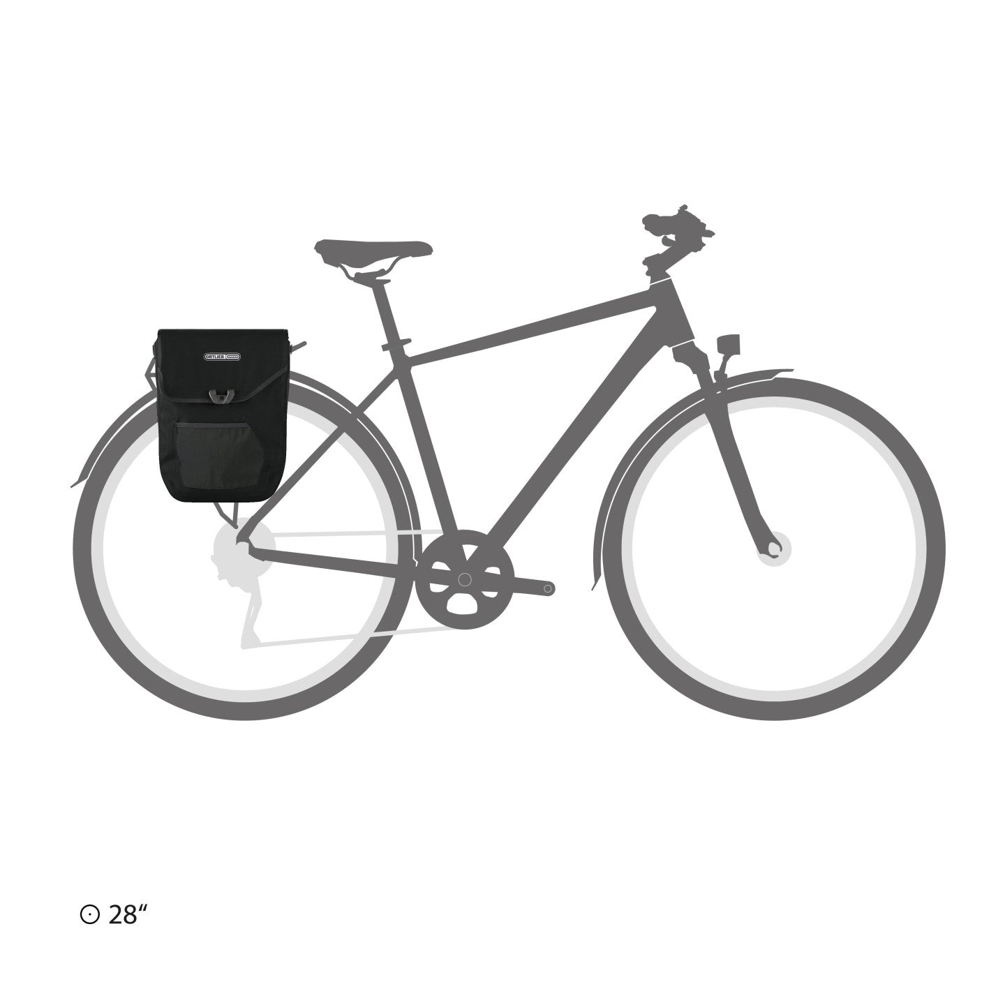 Ortlieb Pedal-Mate QL2.1 16L laptop compartment
