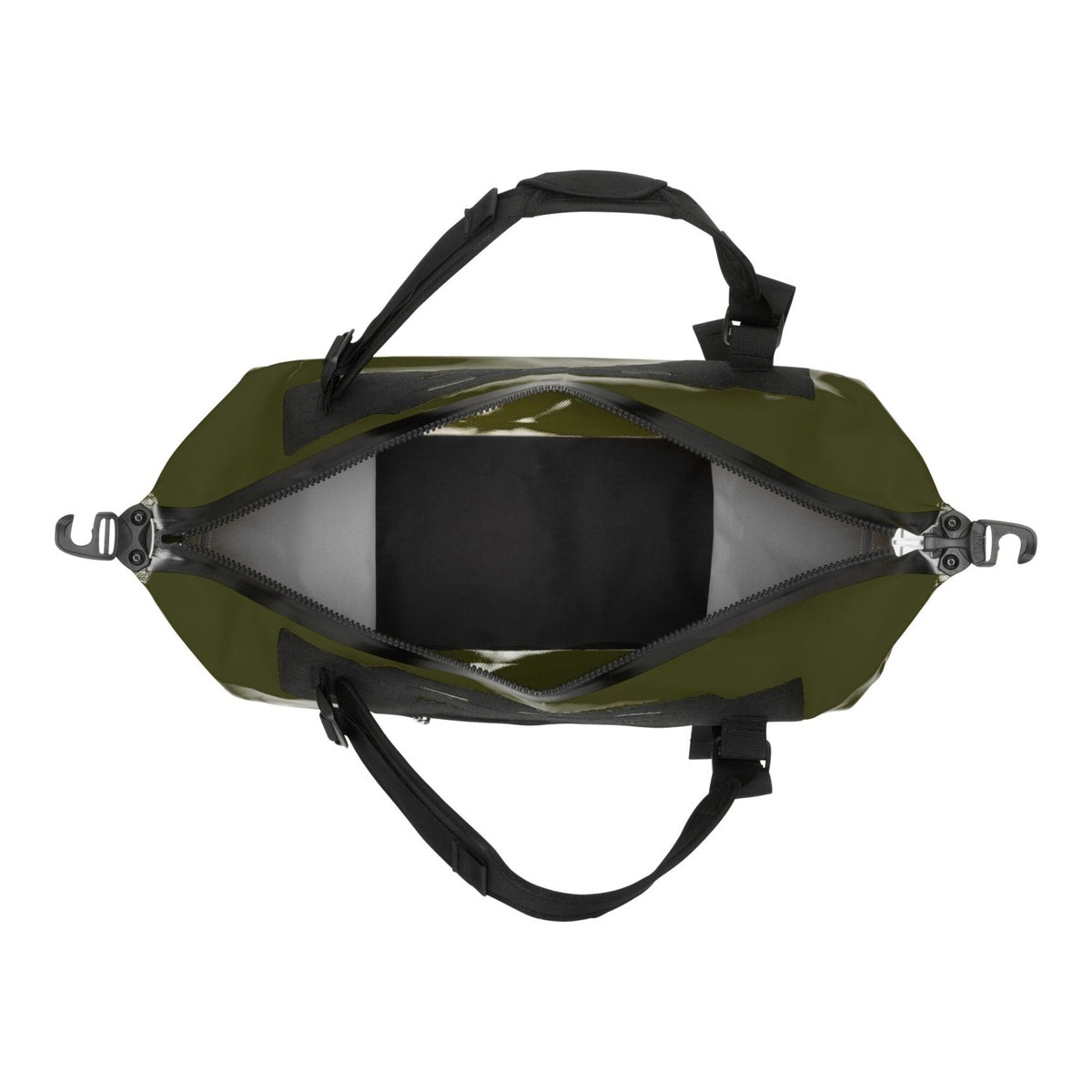 Ortlieb Duffle 40L Olive side view