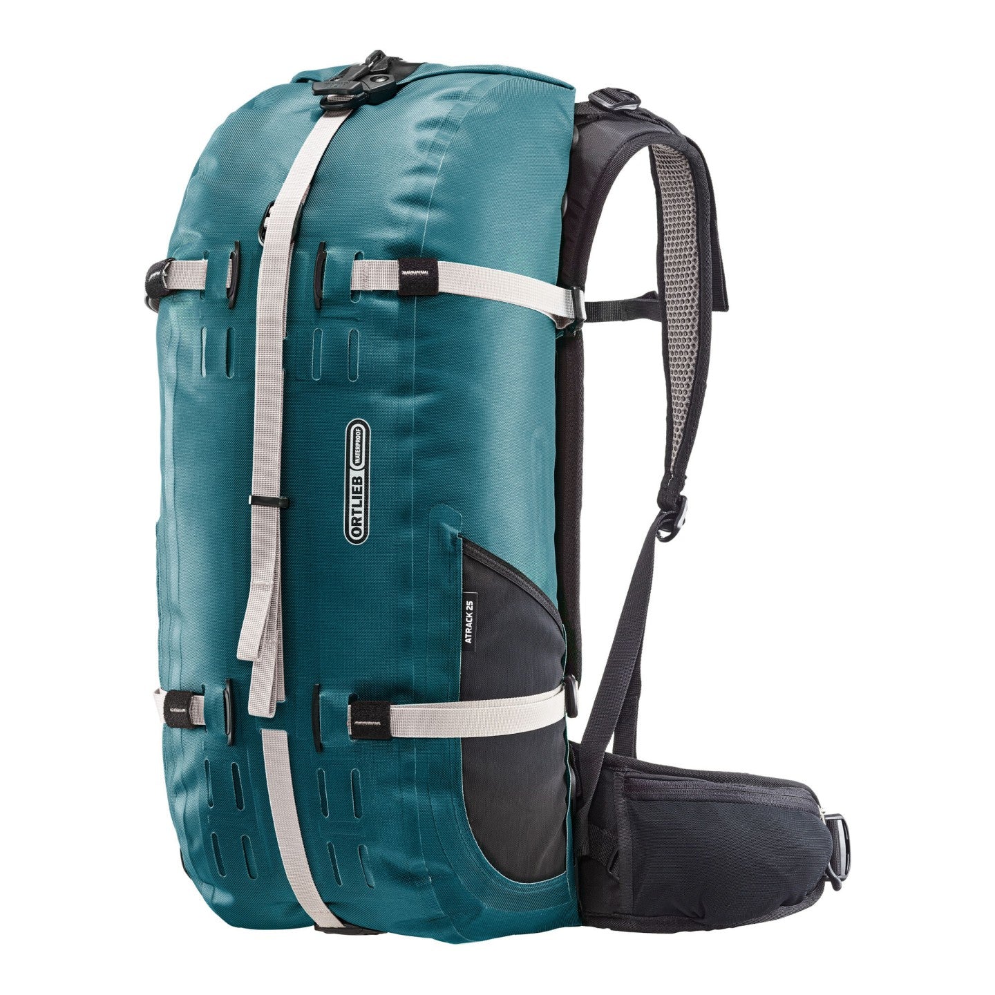 Ortlieb Atrack 25L waterproof backpack petrol