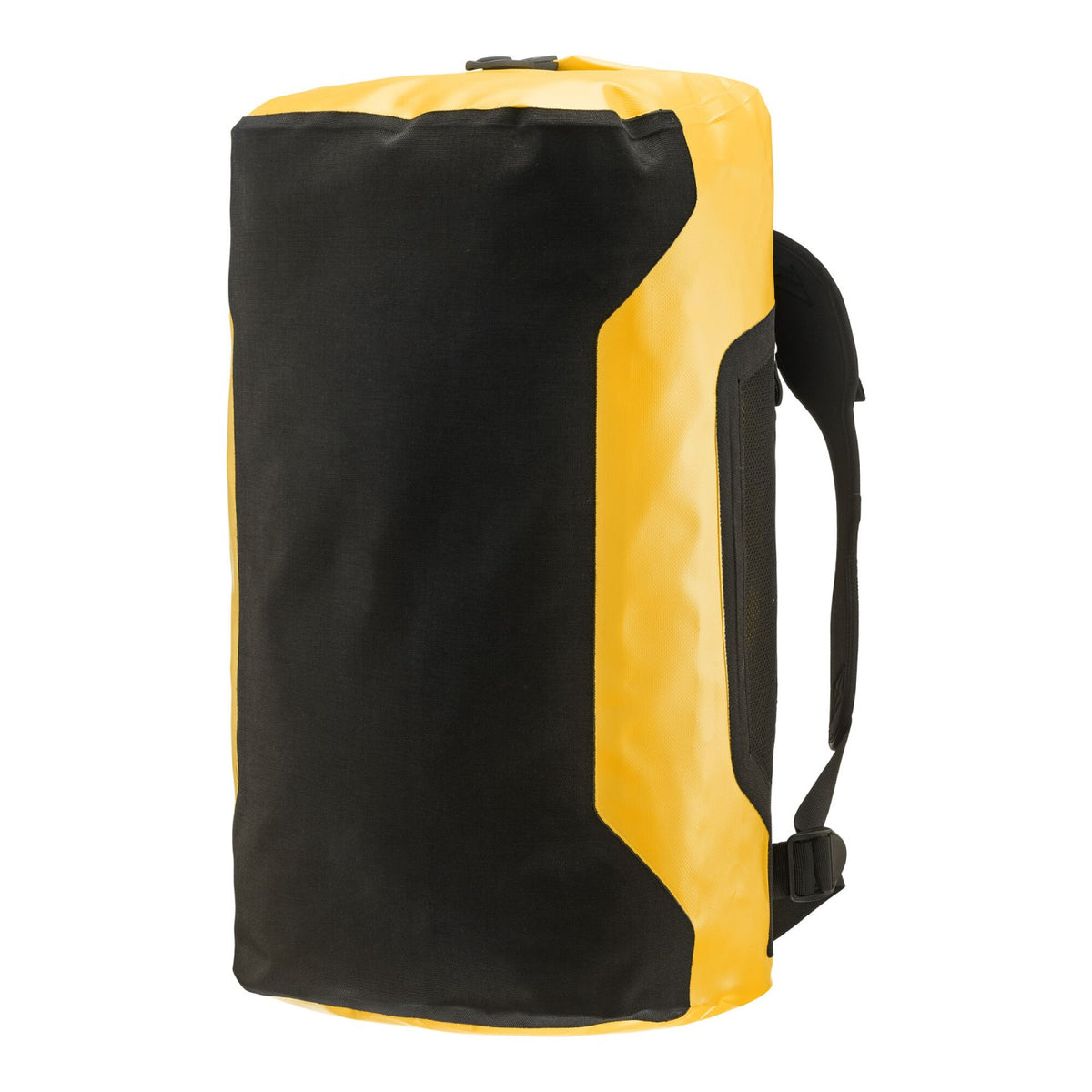 Ortlieb Duffle 60L Sunny Yellow in use