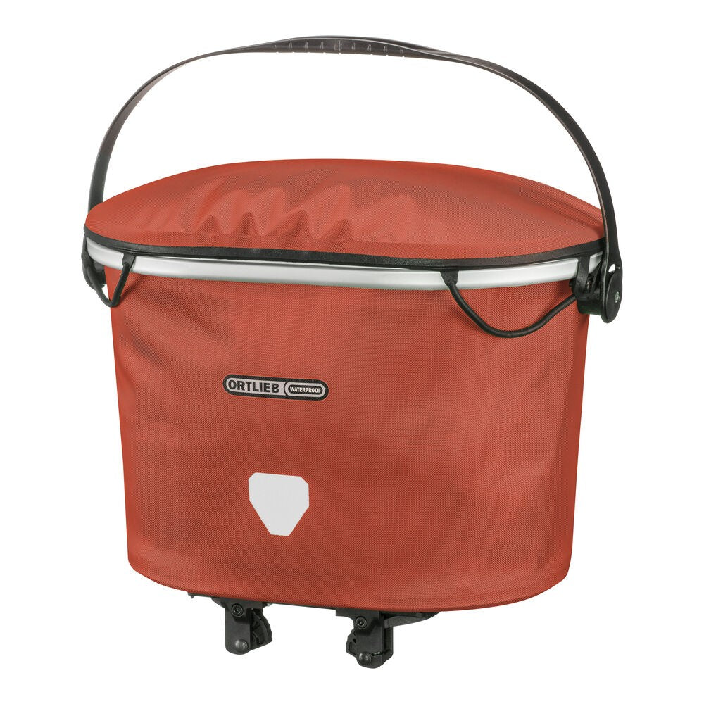 Ortlieb Up-Town Rack 17.5L handlebar basket rooibos