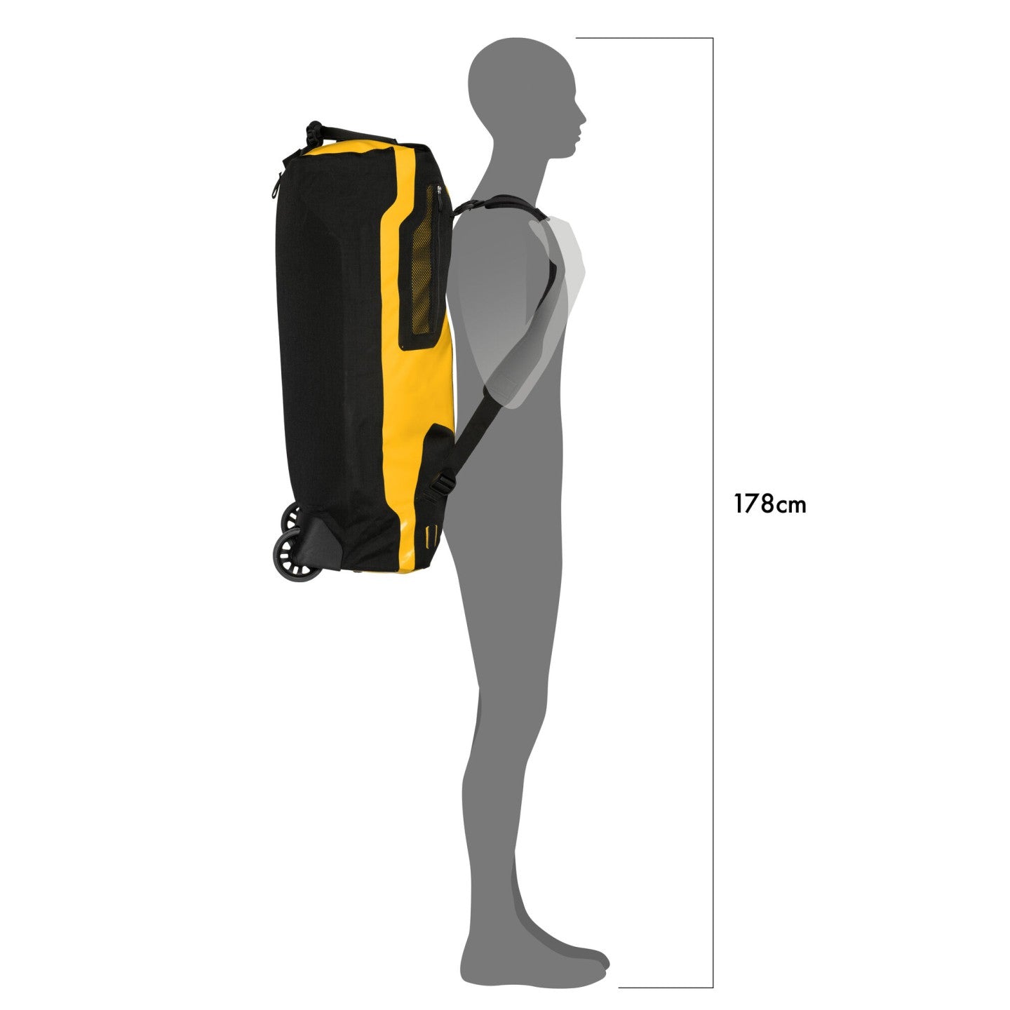 Ortlieb Duffle RS 85L expedition bag sun yellow