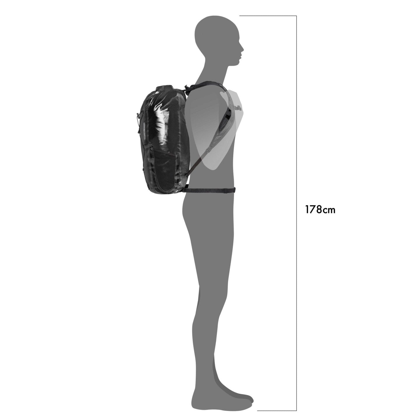 Ortlieb Light-Pack Two 25L packed small