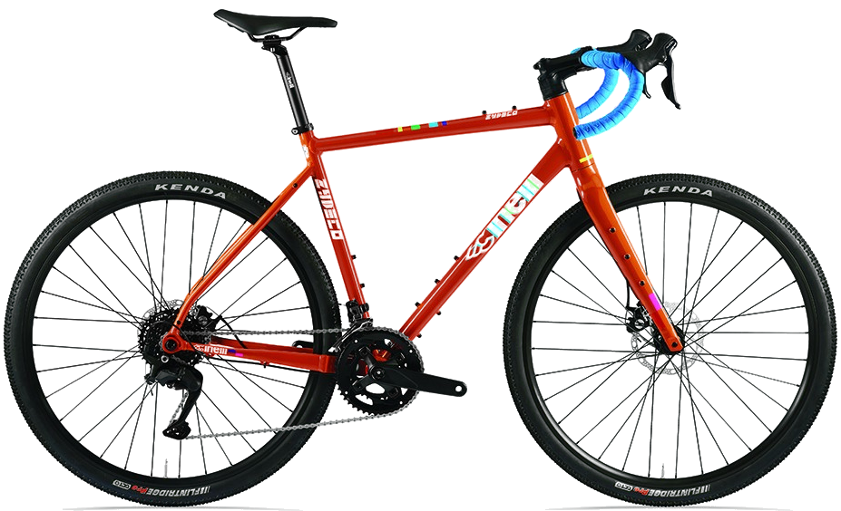 Vélo gravel Cinelli Zydeco Rusty Rock Allday Cues 2x9mix