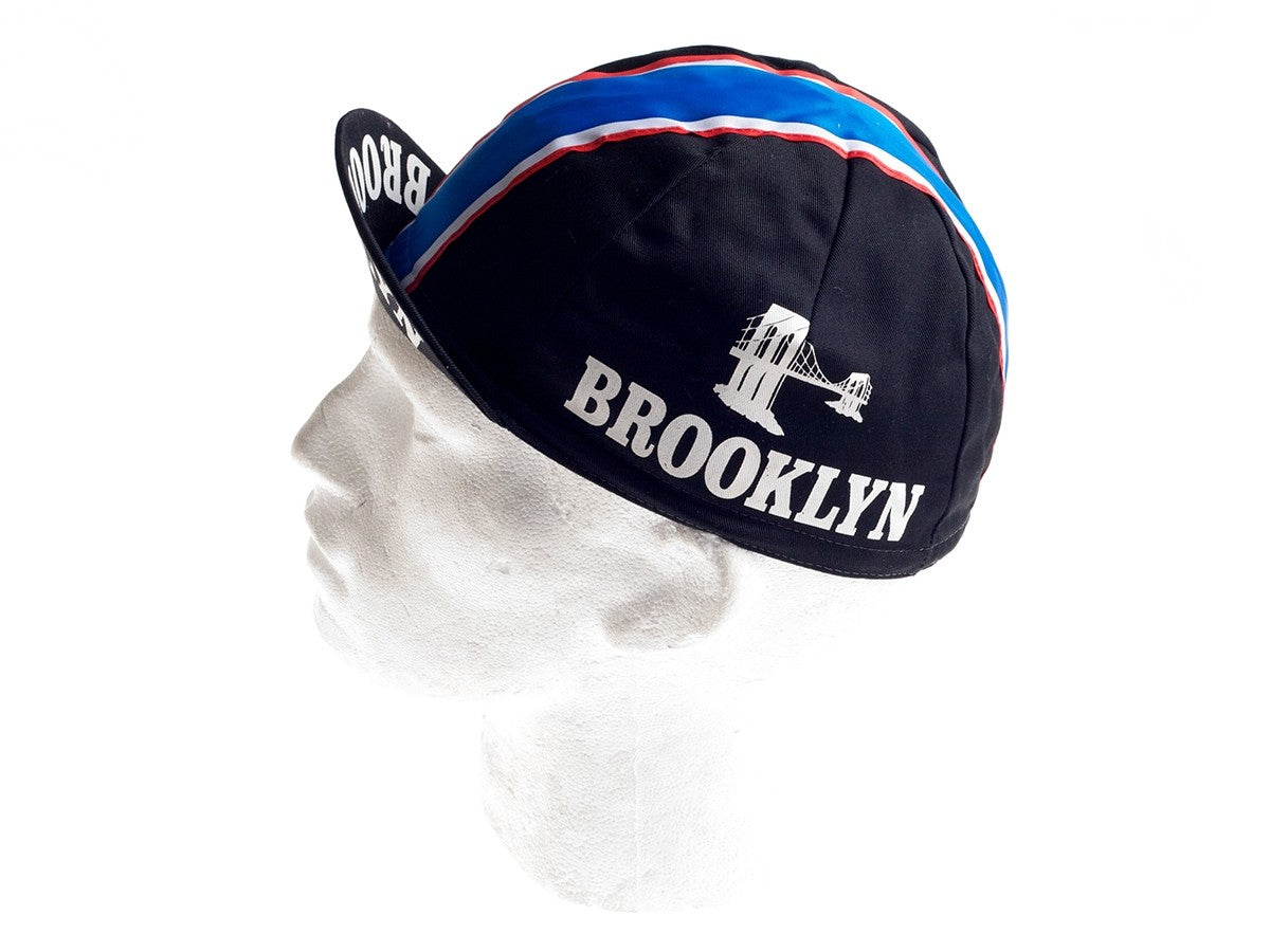 Berretto da ciclismo vintage - Brooklyn Black