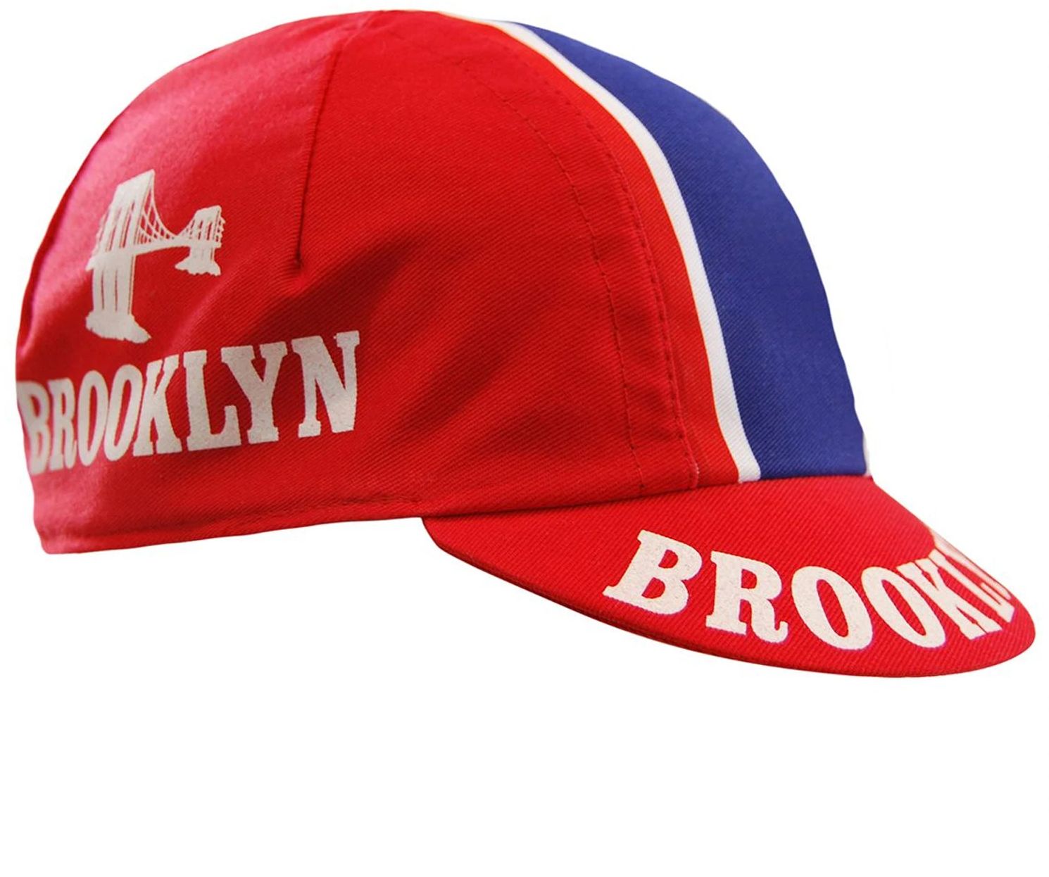 Berretto da ciclismo vintage - Brooklyn Red