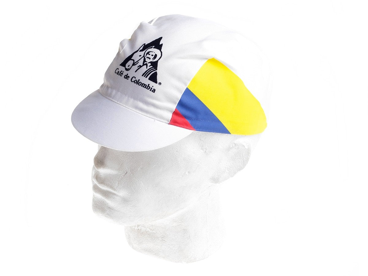 Vintage cycling cap - Cafe de Colombia