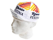 Berretto da ciclismo vintage - Rossin Festina