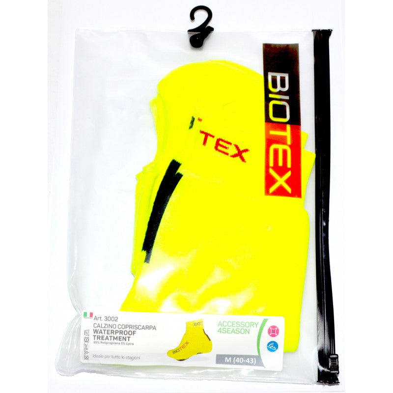 Waterproof Biotex cycling shoe covers