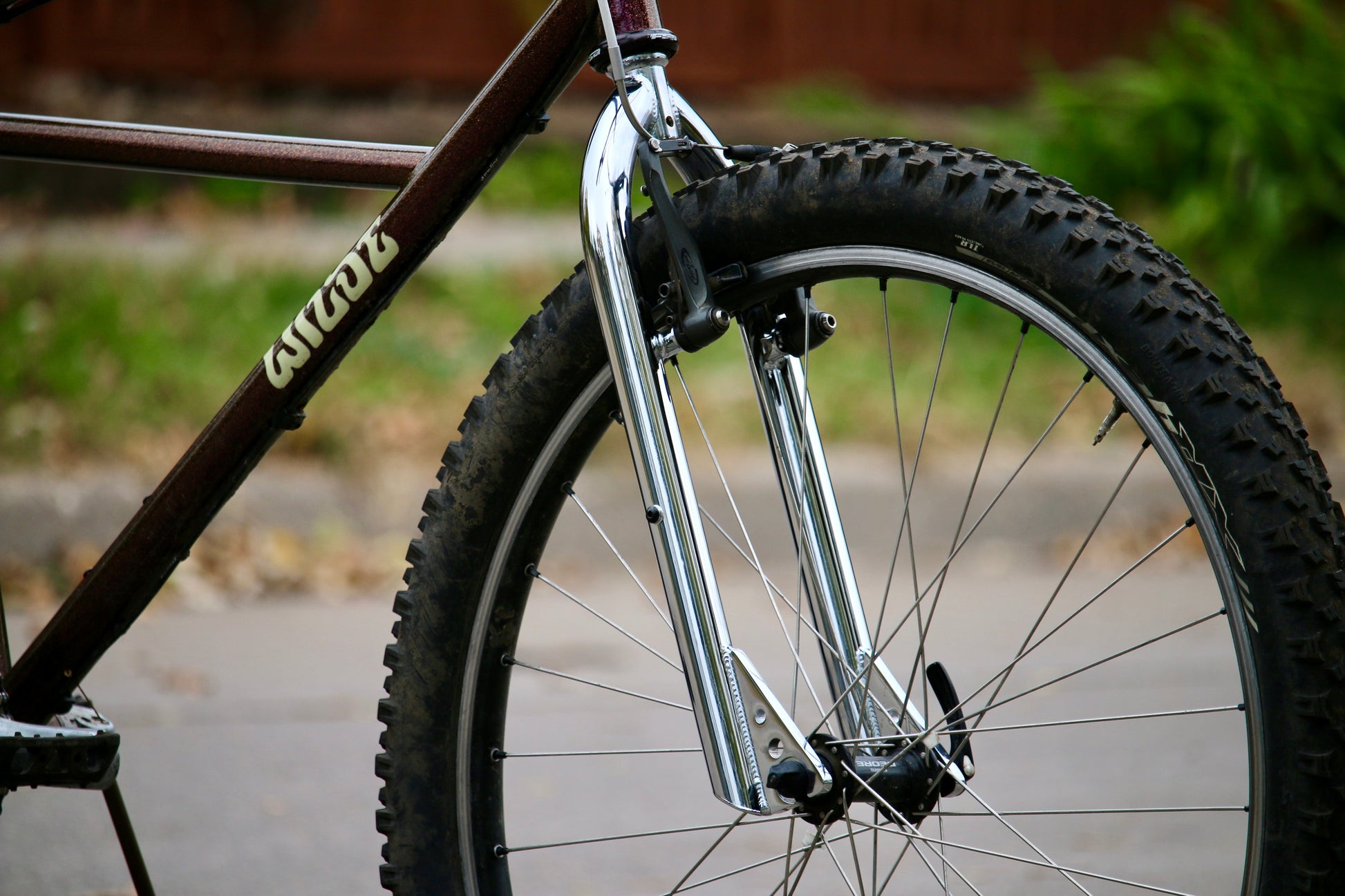 Wilde Moto Cruiser Fork, crown detail
