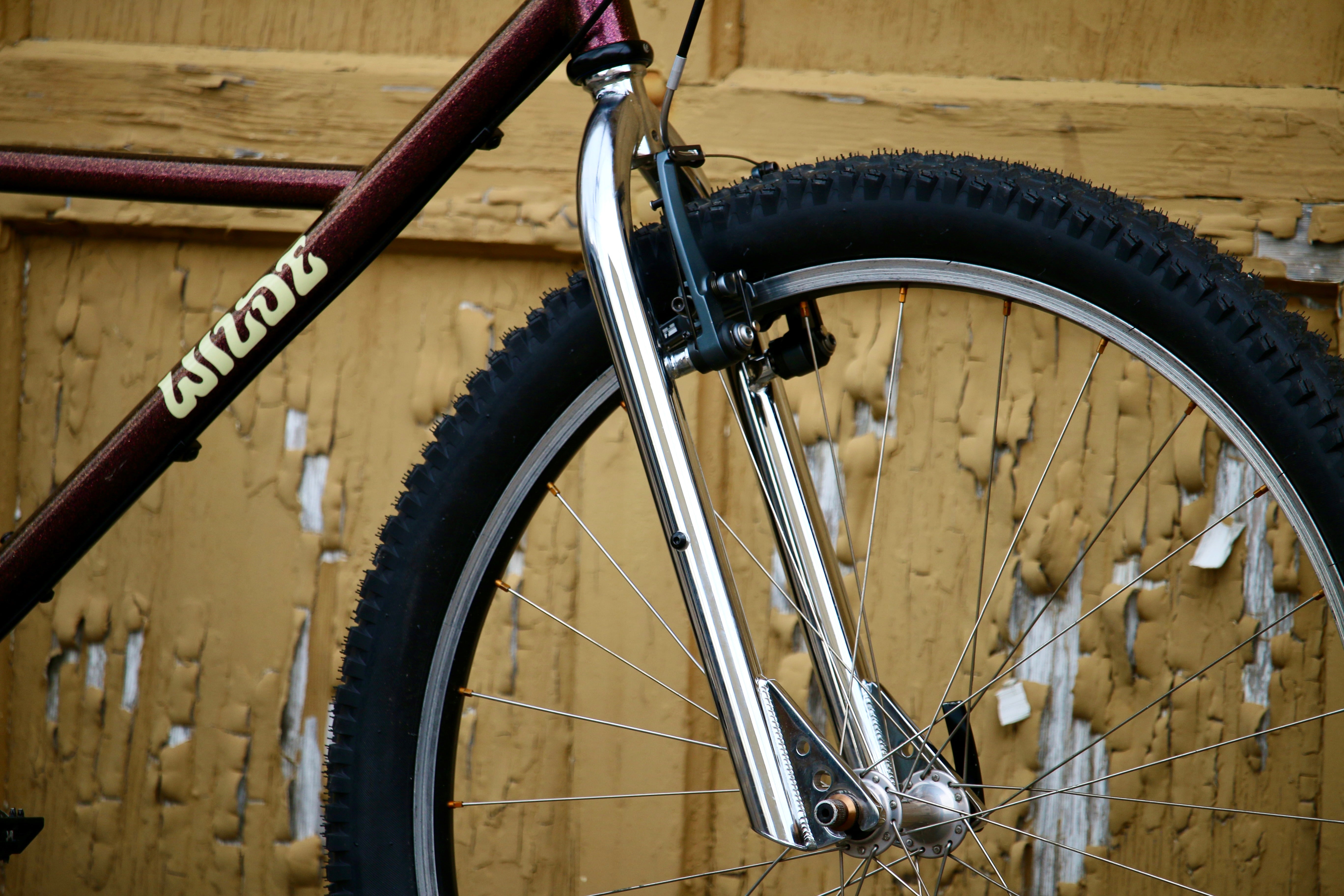 Wilde Moto Cruiser Fork, 26in rigid steel rim brake fork