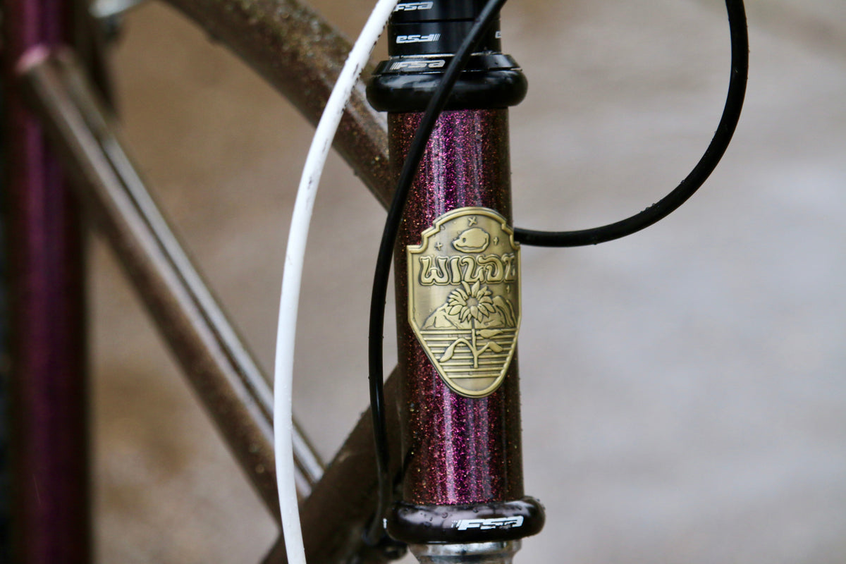 Wilde Moto Cruiser Purple Pizazz, horizontal dropout detail