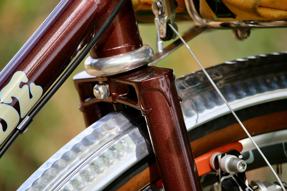 Wilde Spelljammer Frameset Oxblood, frame detail