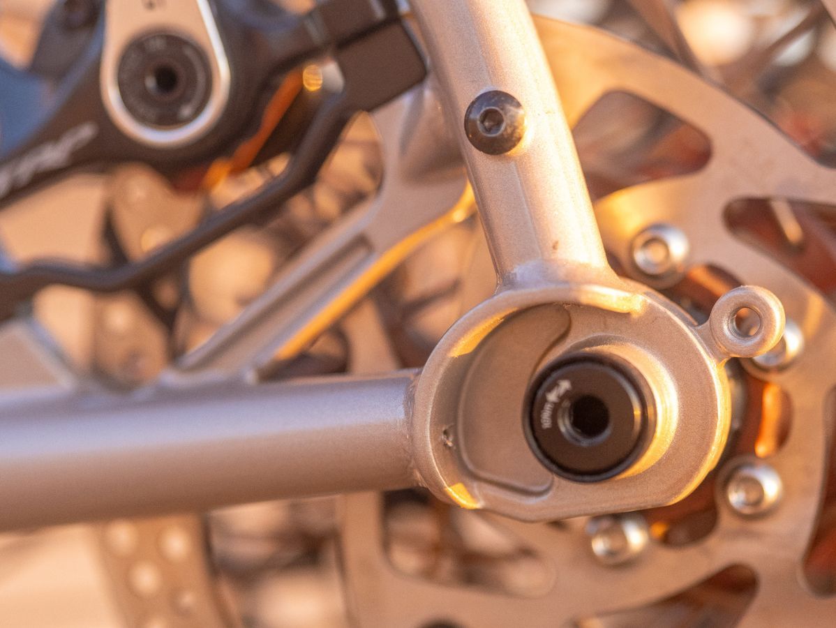 Wilde Supertramp Frameset Dirt Champagne, alternate view