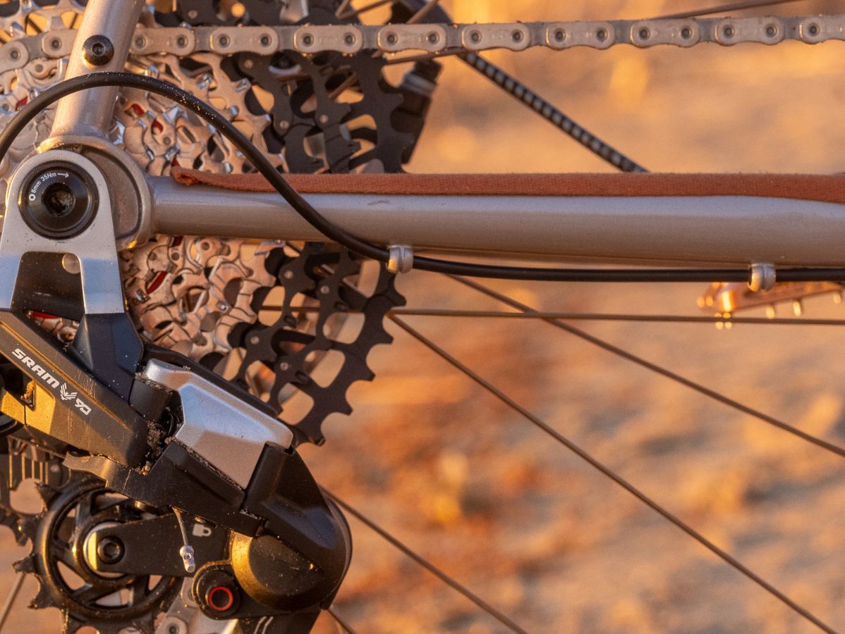 Wilde Supertramp Frameset Dirt Champagne, frame detail