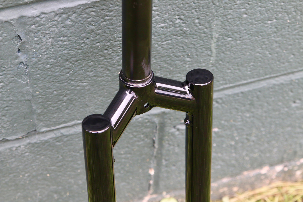 Wilde Supertramp Steel Fork black, fork end with double eyelets
