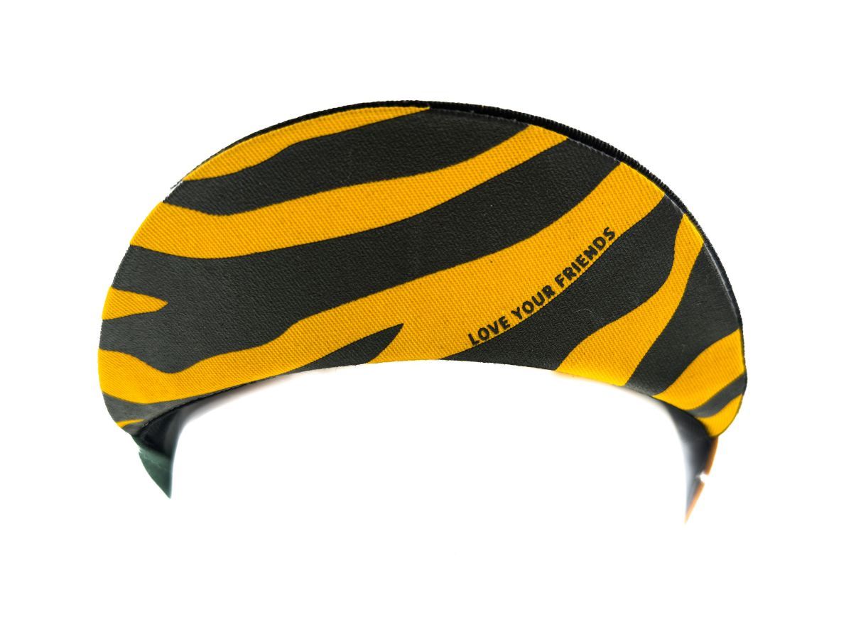 Wilde Tiger Style Cycling Cap, brim detail
