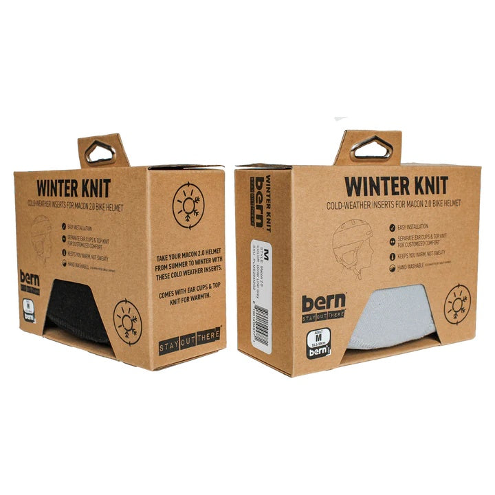 Kit invernale per casco da bicicletta Bern Watts 2.0