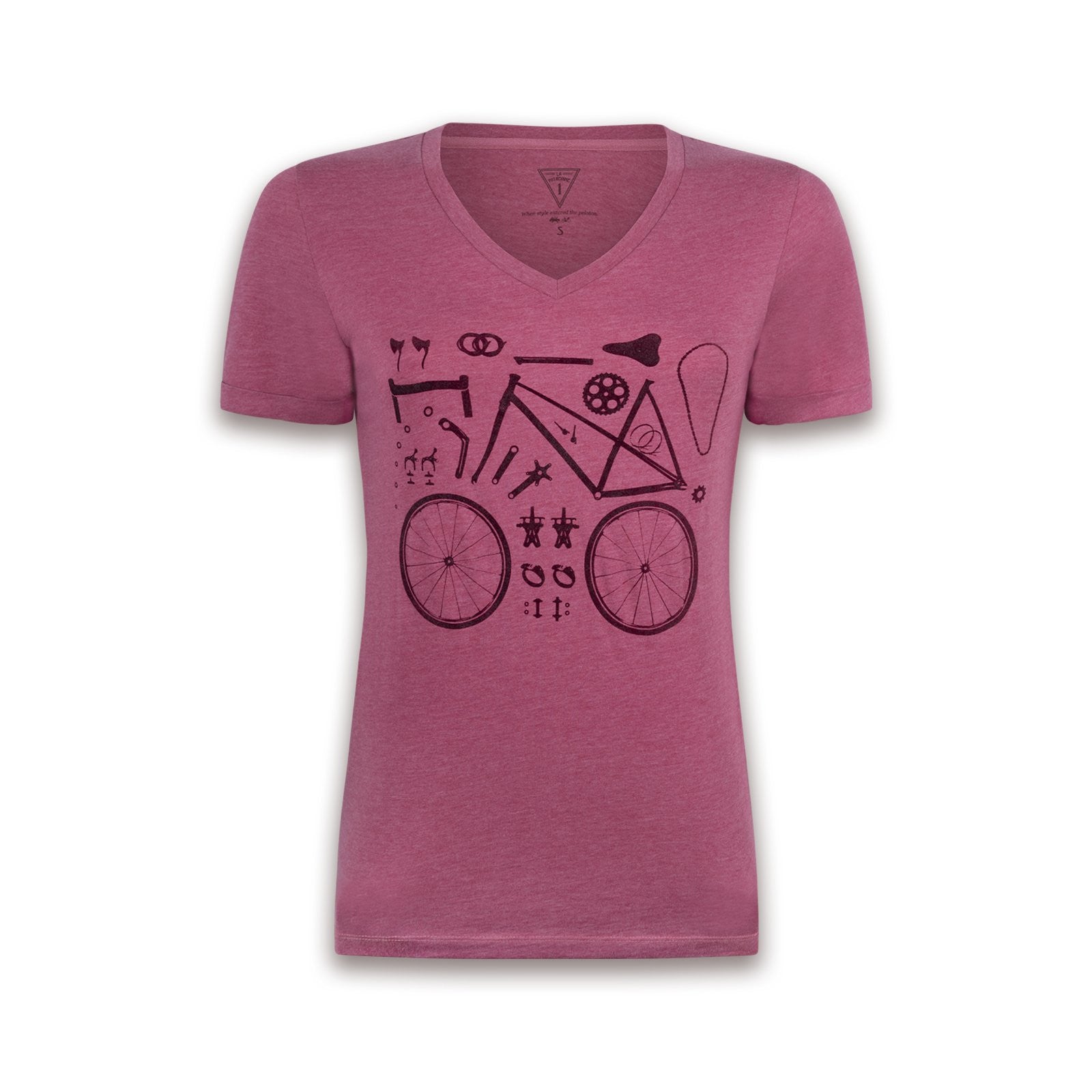 Maglietta da donna Le Patron - Parti di biciclette
