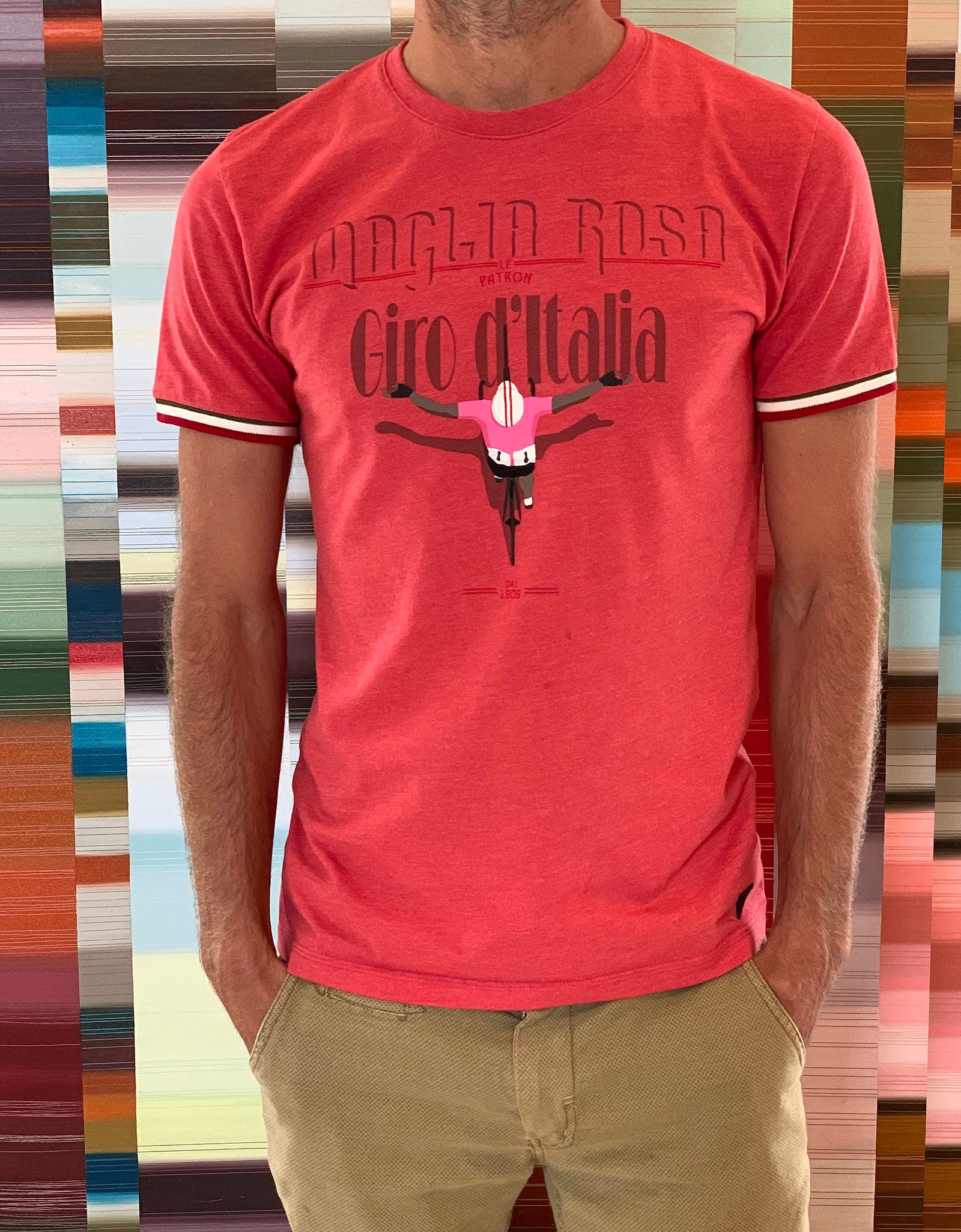 Damen T-Shirt Le Patron - Maglia Rosa