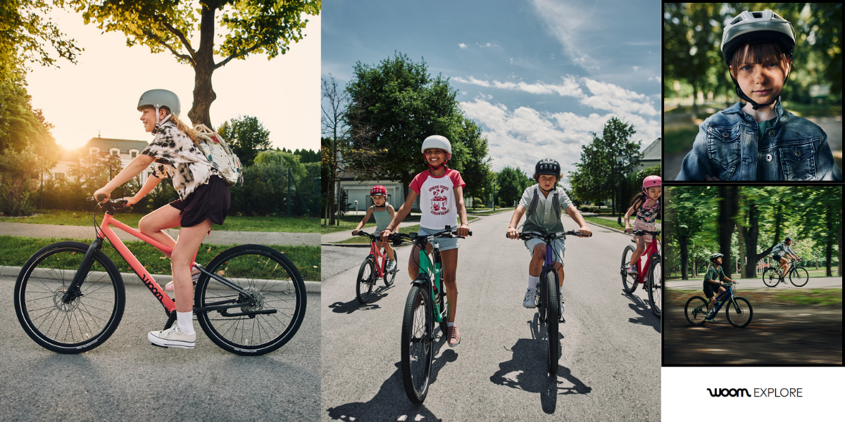 Gamme de vélos enfant WOOM EXPLORE