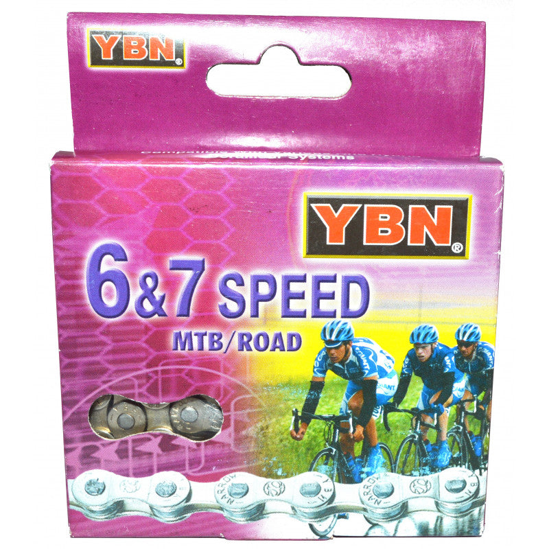 YBN bicycle chain 6 or 7 speeds