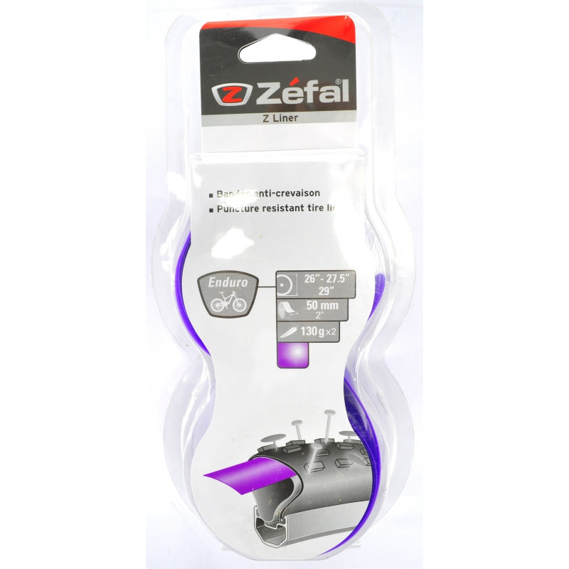 Bandes anti-crevaison Zefal pour VTT de 50 mm