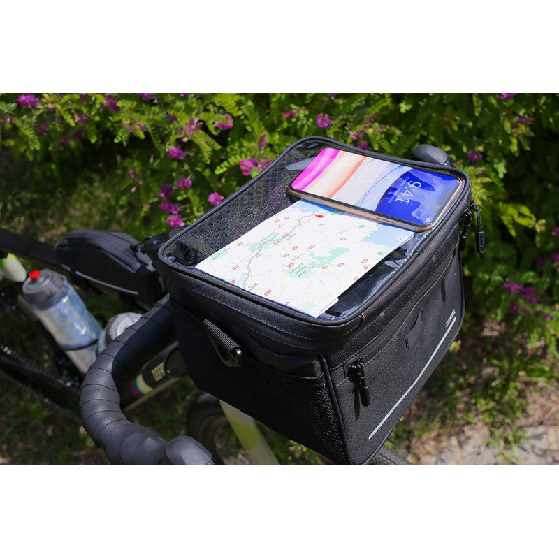 Borsa da manubrio Zefal con portacartina estraibile